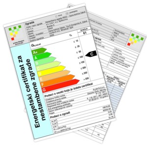 izgled energetskog certifikata